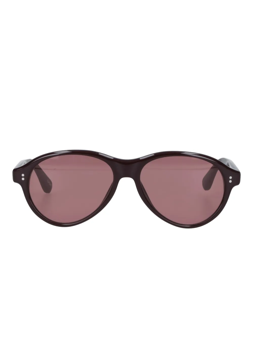 Chimi Tome oval-frame sunglasses | marrón | Image 1