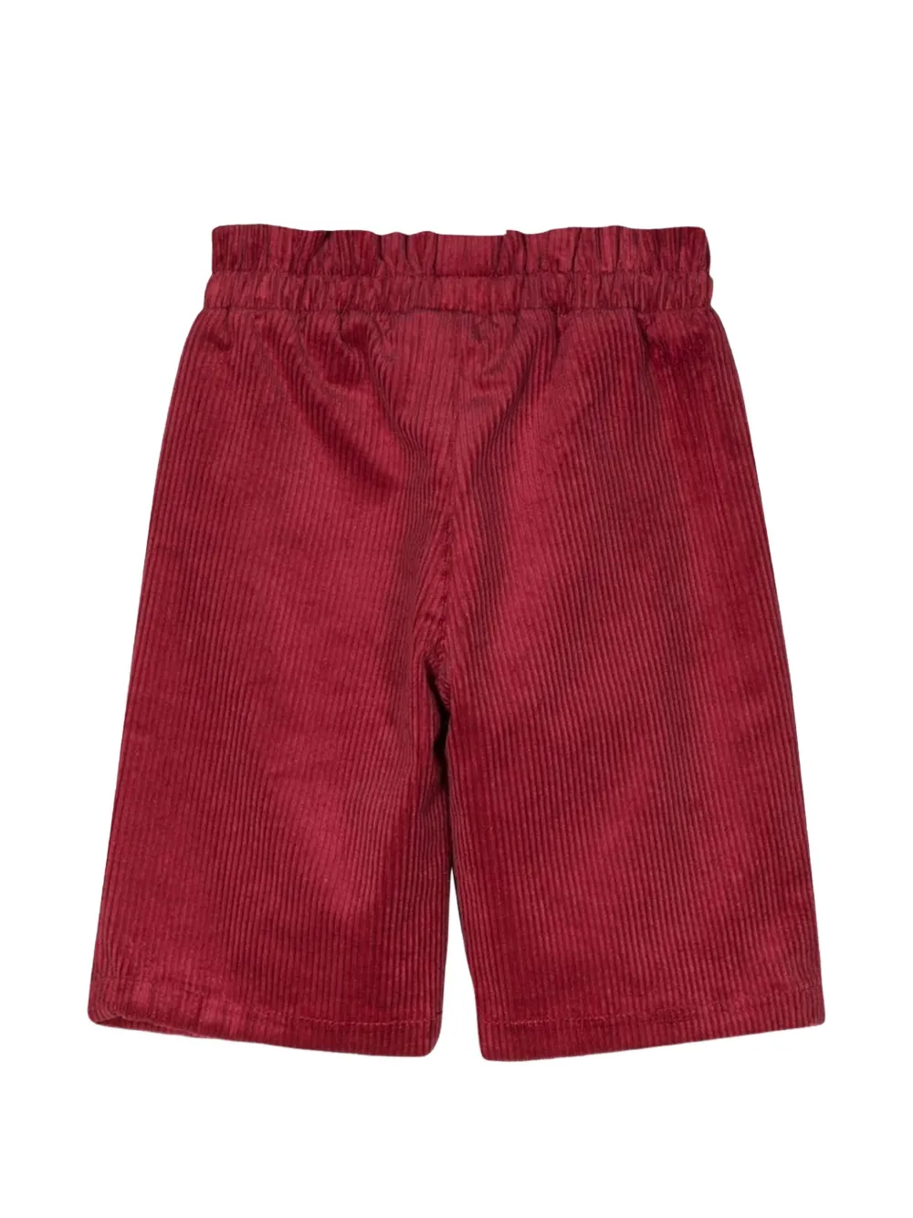 Chloé Kids corduroy elasticated trousers - Rosso