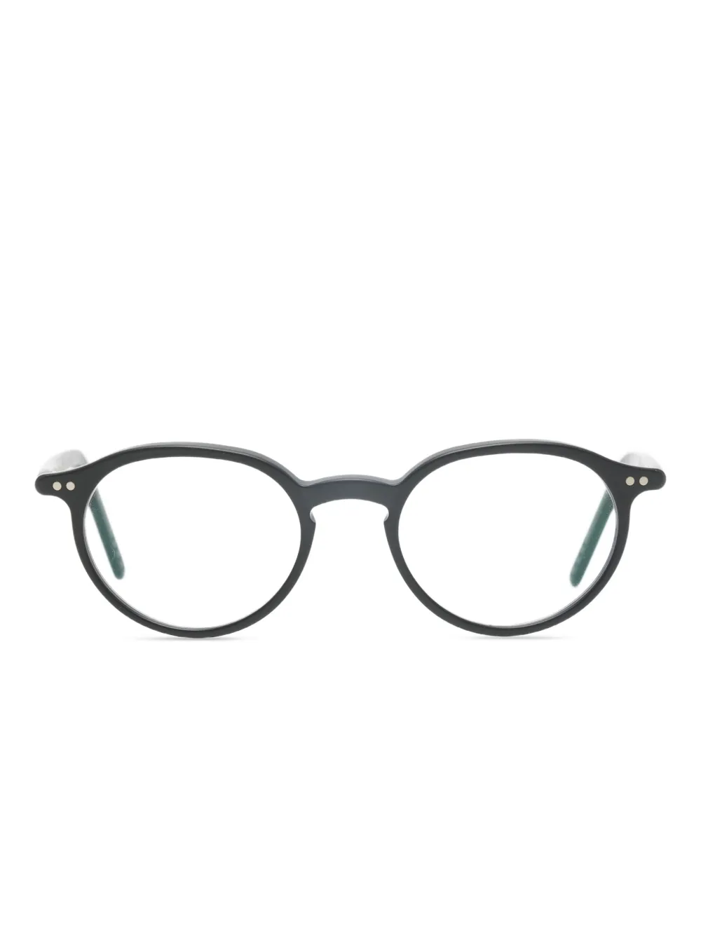 Lunor 圆框眼镜 In Black