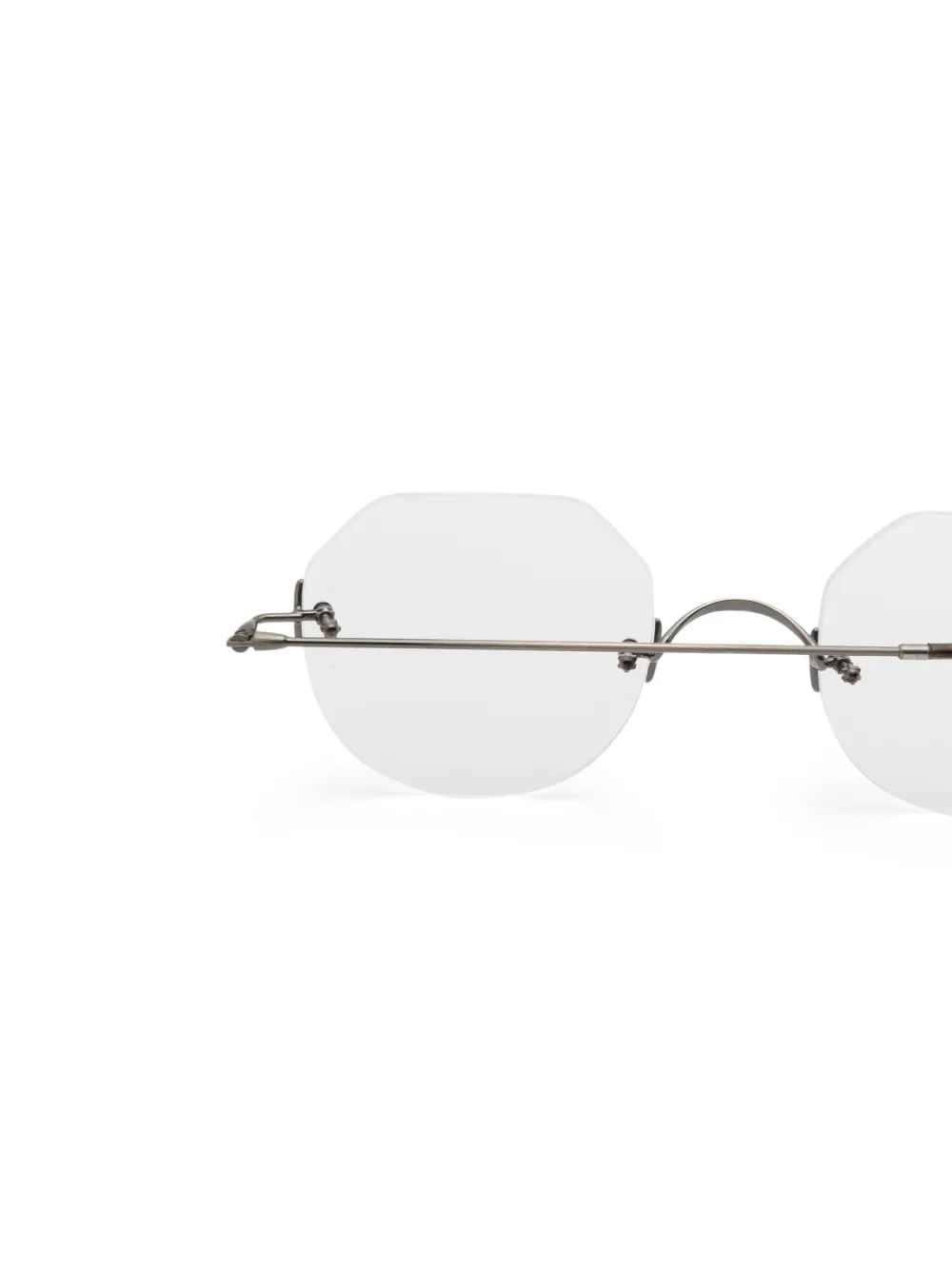  Lunor Round-frame Glasses - Grey 
