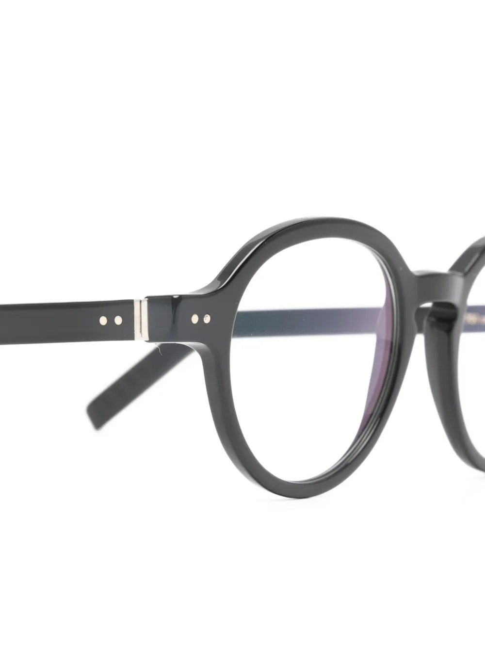  Lunor Round-frame Glasses - Black 