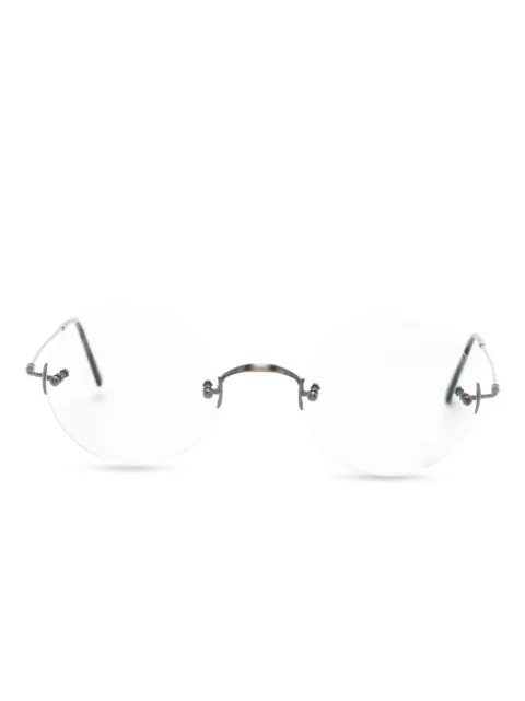 Lunor round-frame glasses