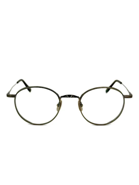 Yellows Plus Duke round-frame glasses