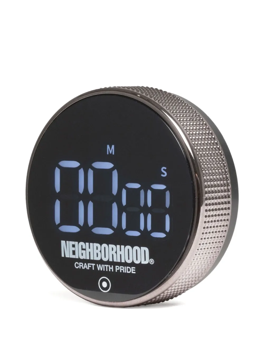 Neighborhood logo-detail kitchen timer (7.8cm) - Zwart