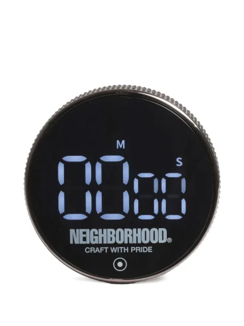 Neighborhood logo-detail kitchen timer (7.8cm)