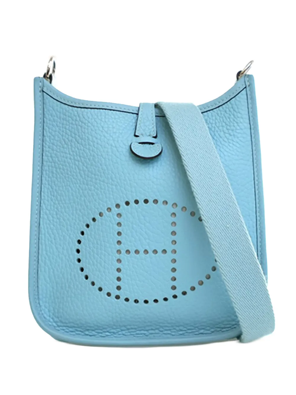 Hermès Pre-Owned 2015 Clemence Evelyne TPM 16 crossbody bag - Blue