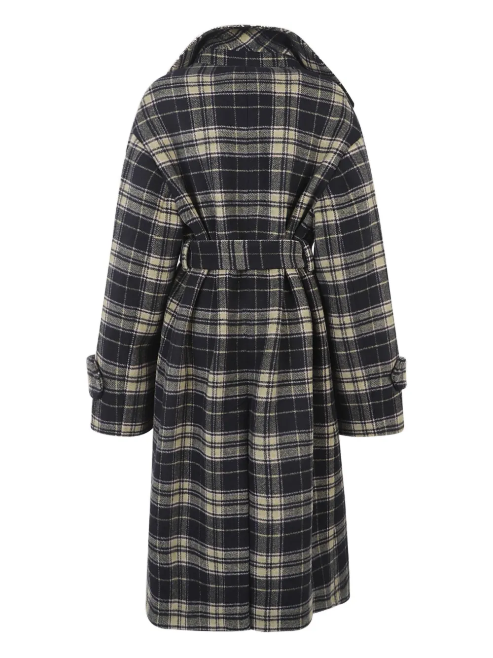 Duran Lantink belted plaid coat | Single Breasted Coats | Image 2