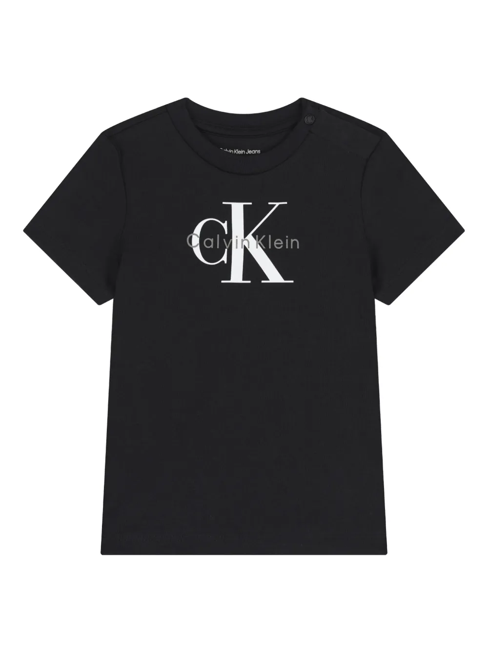 Calvin Klein Kids logo T-shirt - Nero