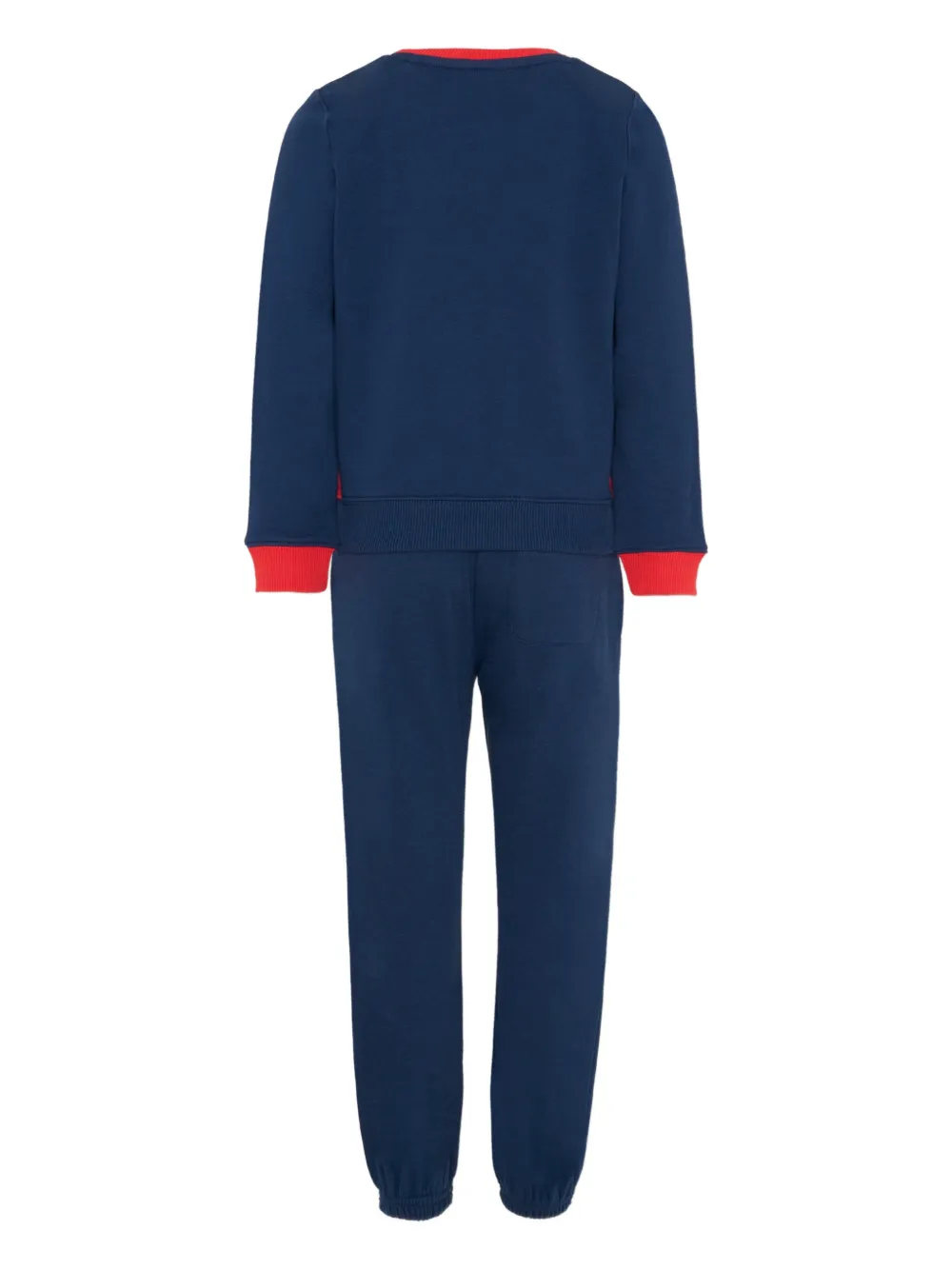 New Balance Kids Trainingspak met logodetail Blauw