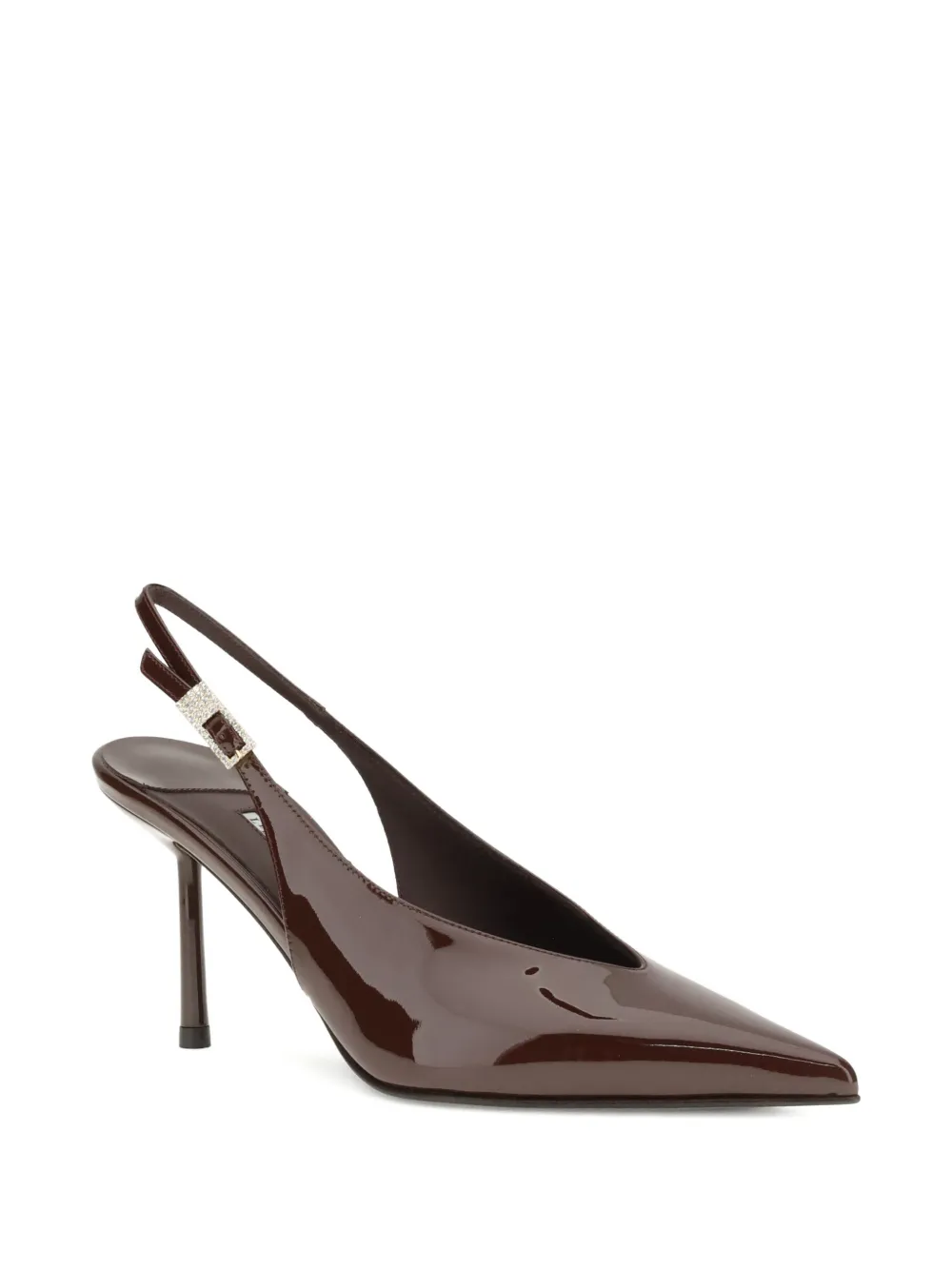 Le Silla 80 mm Clivage slingback pumps Bruin