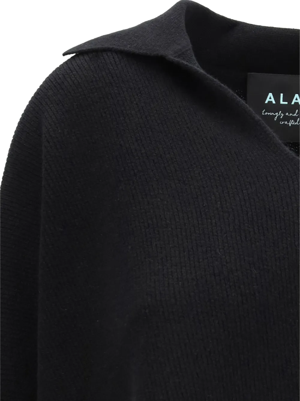 Alanui Trui met V-hals Zwart