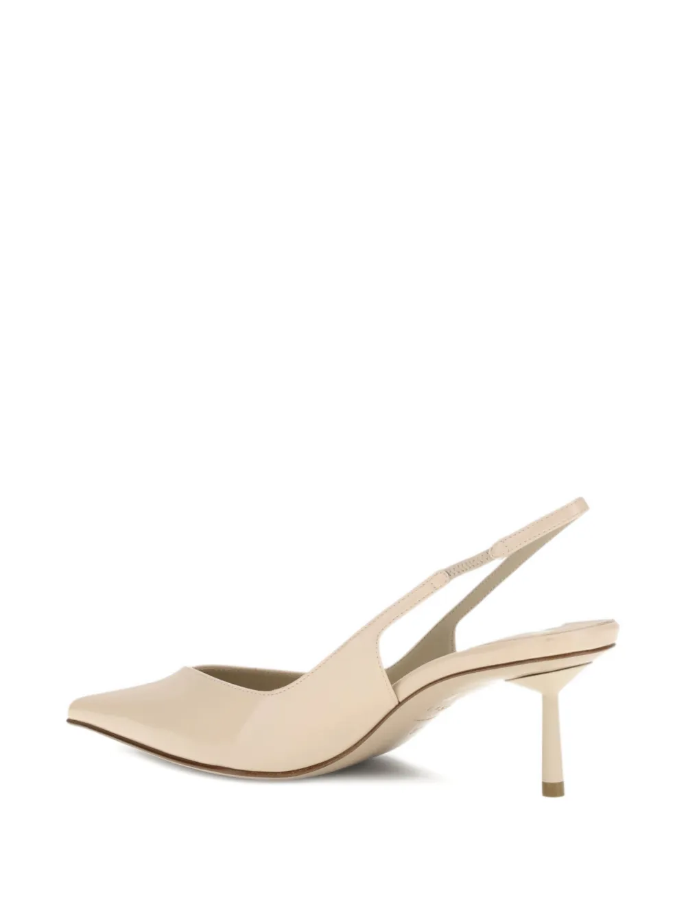 Le Silla 60 mm Vivienne slingback pumps Beige