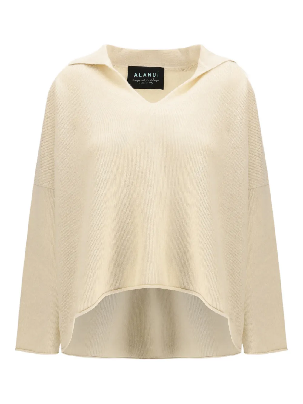 Alanui V-neck cashmere sweater - Toni neutri