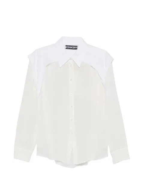 Frenken semi-sheer shirt