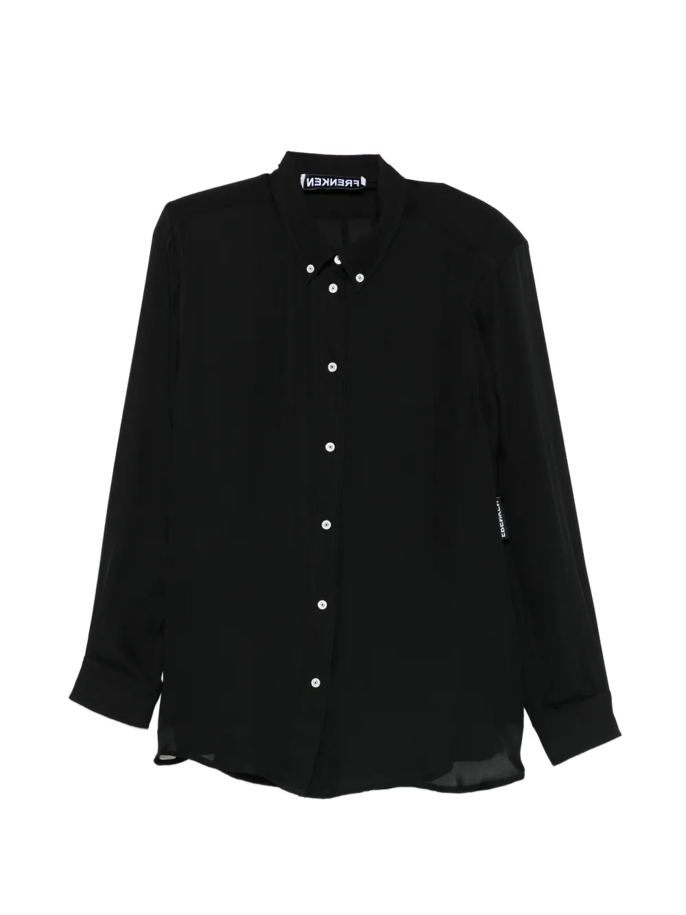 Frenken button-down shirt - Schwarz