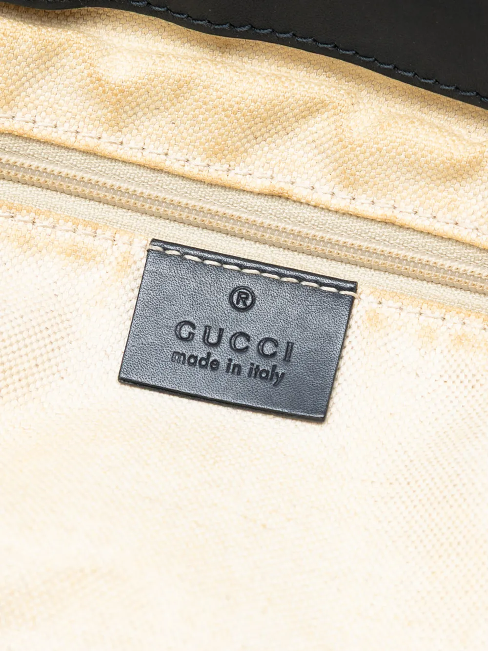 GUCCI Pre-owned 2016-2025 Gg Canvas Sukey Satchel In Brown