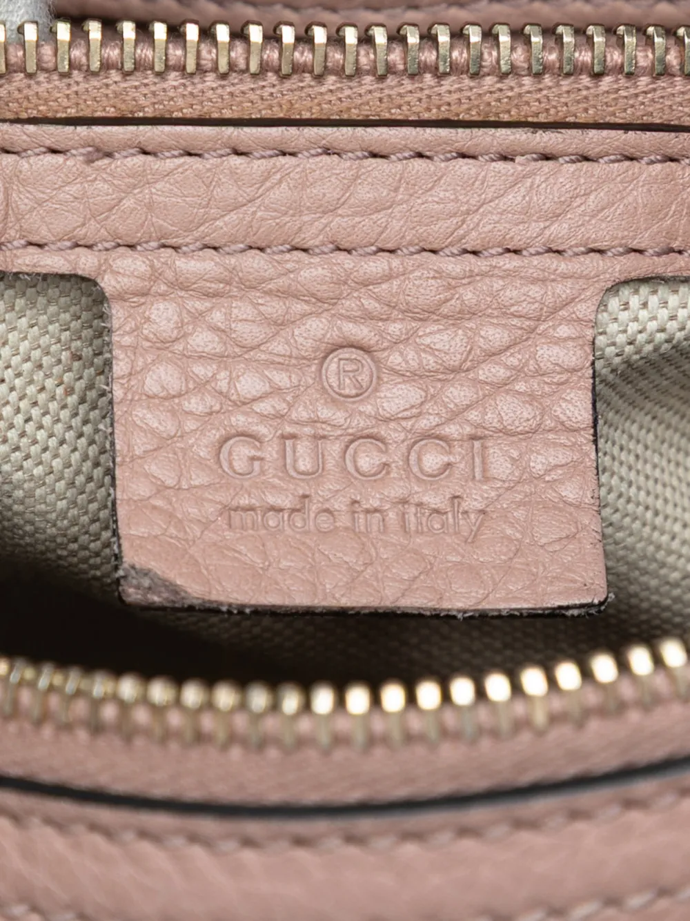 Pre-owned Gucci 2016-2025 Medium Calfskin Bamboo Shopper Boston Bag Satchel In Brown