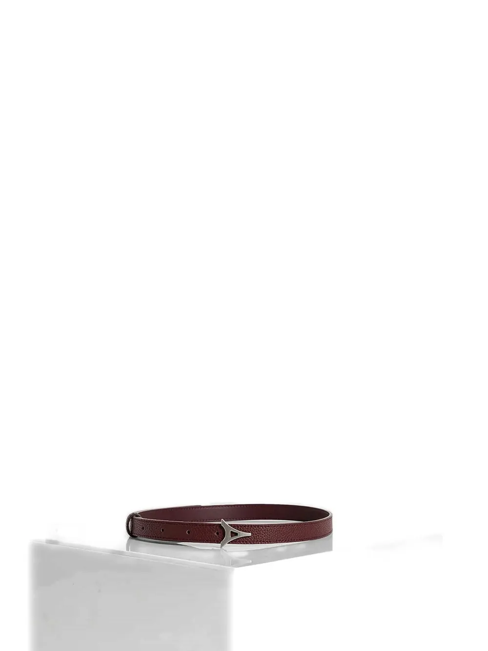 Manière De Voir Leonie Eiffel-buckle belt - Rosso
