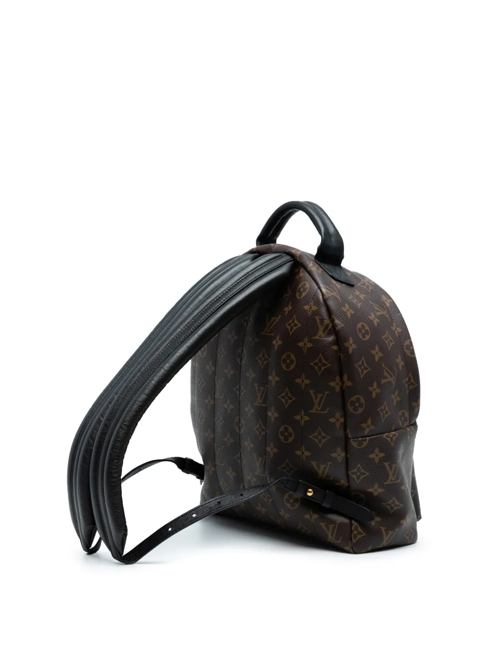 LOUIS VUITTON Pre-owned 2015 Monogram Palm Springs Mm Backpack In Brown