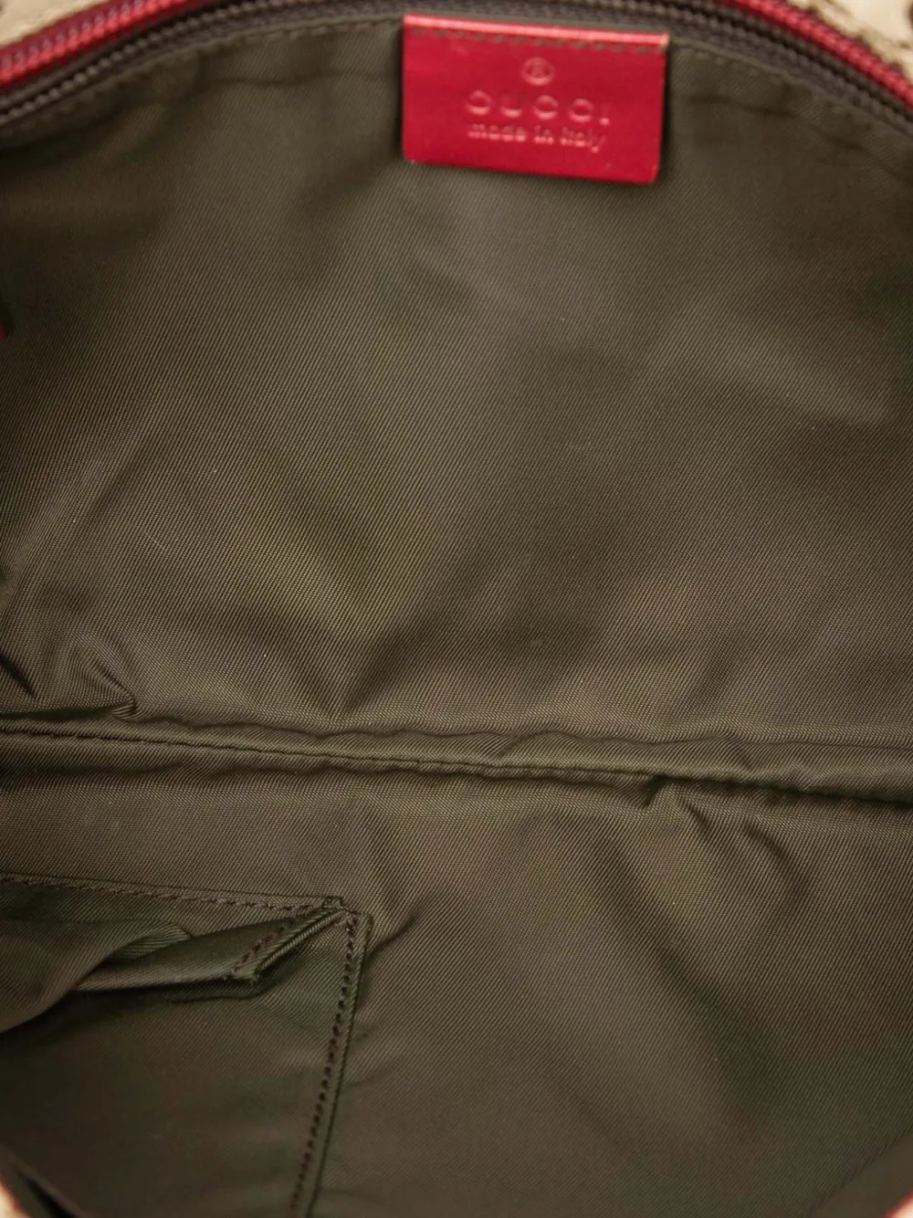 Pre-owned Gucci 2000-2015 Gg Canvas Web Crossbody Bag In Brown