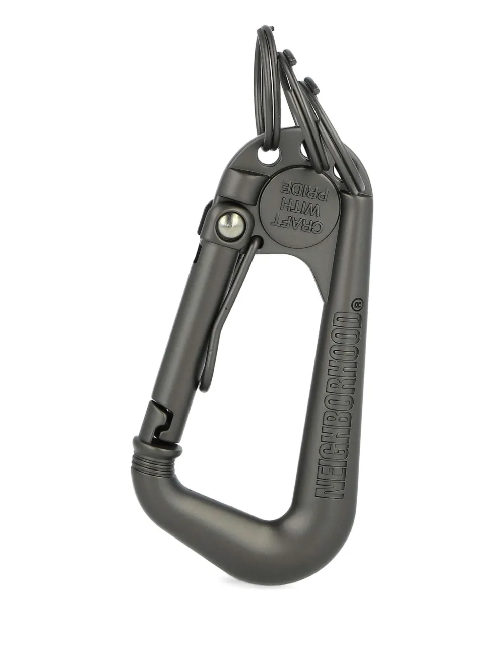 Neighborhood llavero con logo en relieve | gris | Image 1