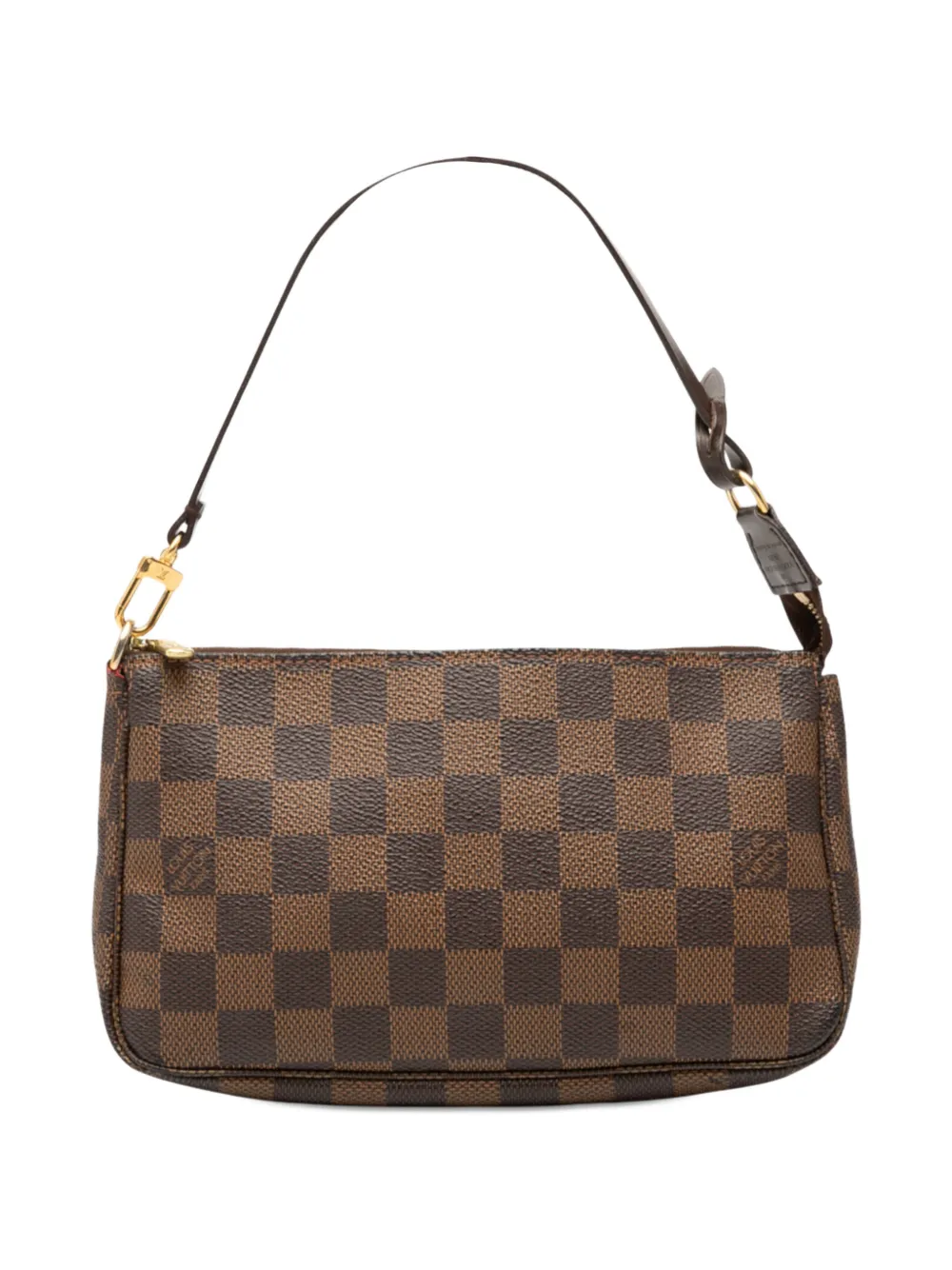 Louis Vuitton Pre-Owned 2007 Damier Ebene Pochette Accessoires shoulder bag - Marrone
