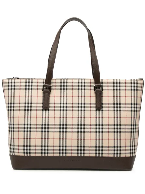 Burberry Pre-Owned tote de lonaHouse Check 2000-2017