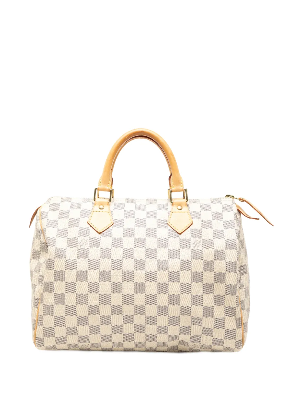 Louis Vuitton Pre-Owned 2007 Damier Azur Speedy 30 boston bag - Bianco