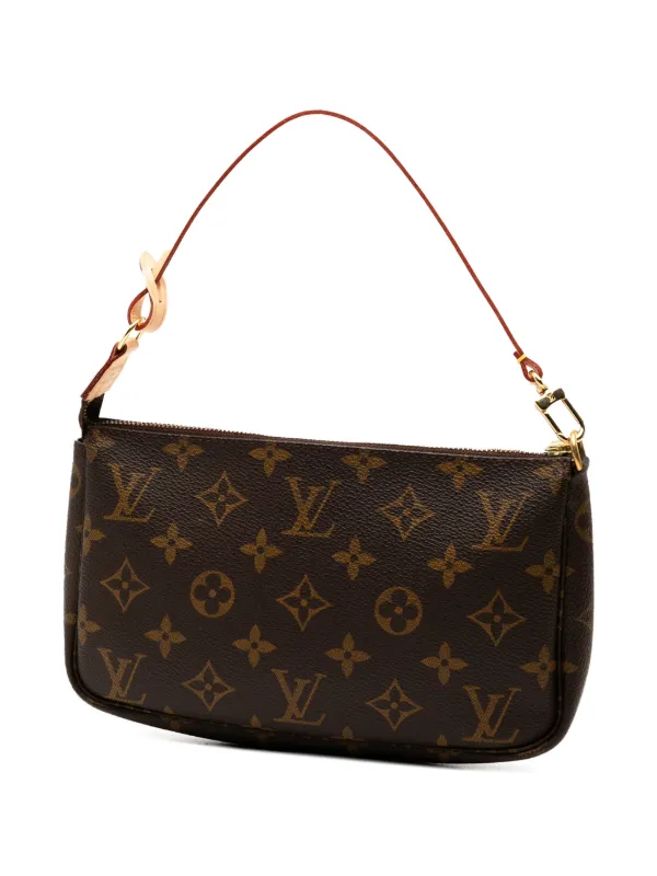 【良品】LOUIS VUITTON モノグラム ショルダーポシェットバッグ Louis Vuitton Pre-Owned 1999 モノグラム ポシェット アクセソワール
