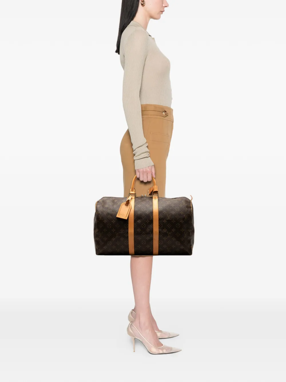 Louis Vuitton Pre-Owned 2003 Monogram Keepall 45 travel bag | Estilos de archivo | Image 2