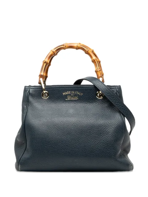 Gucci Pre-Owned 2000-2015 Small Calfskin Bamboo Shopper satchel