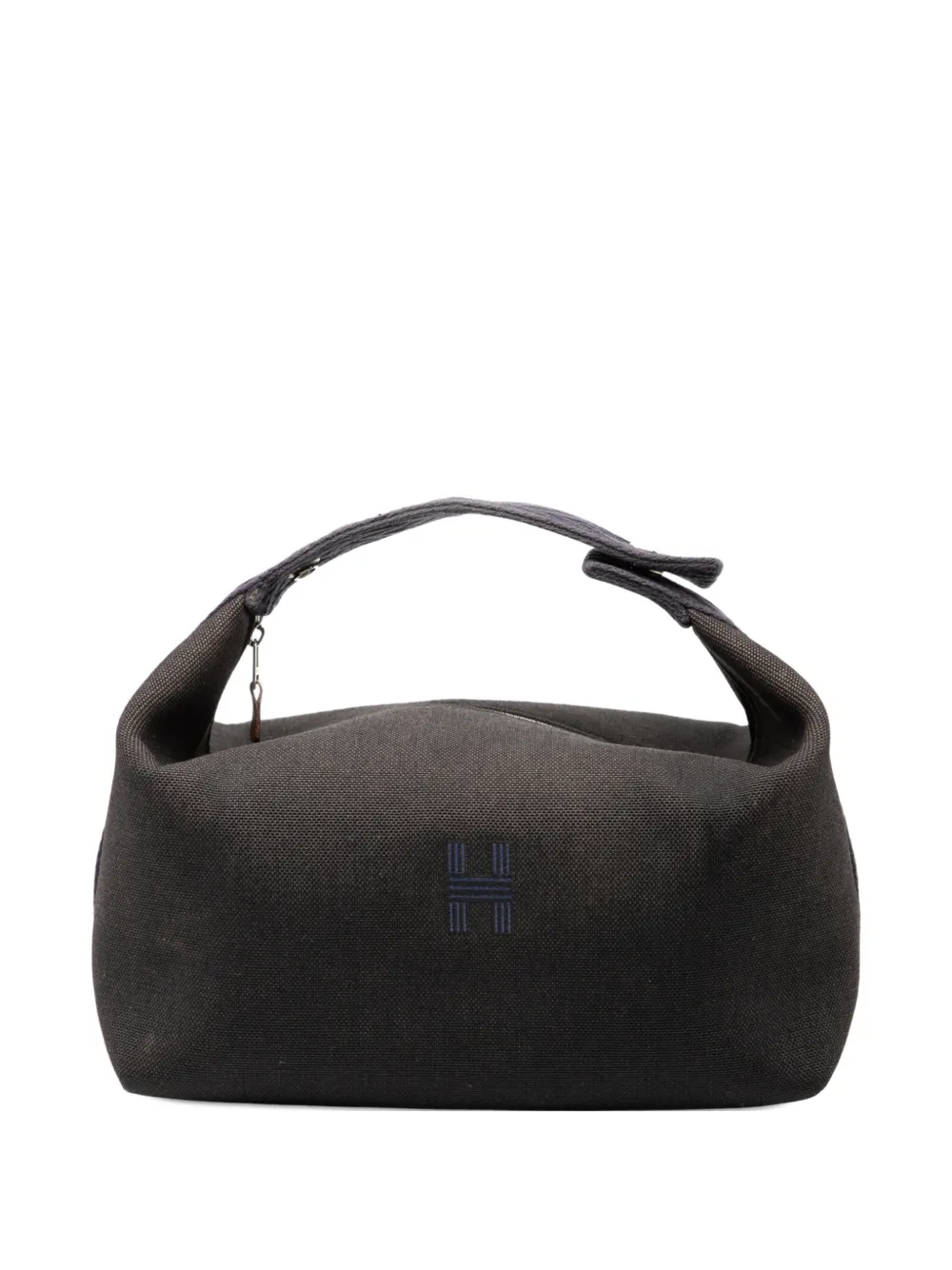Hermès Pre-Owned 2010-2025 Large Canvas H Plume Bride A Brac Case vanity bag | negro | Image 1