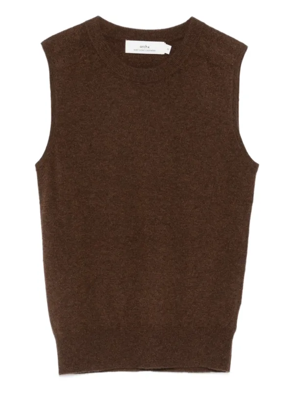 Arch4 Alessandra Knit Top in Brown