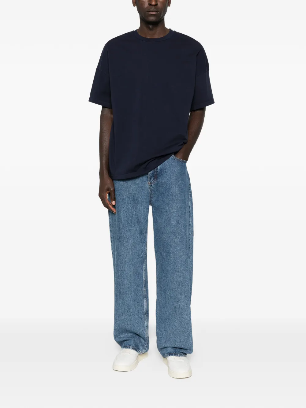 American Vintage Fizvalley short-sleeve T-shirt - Blauw