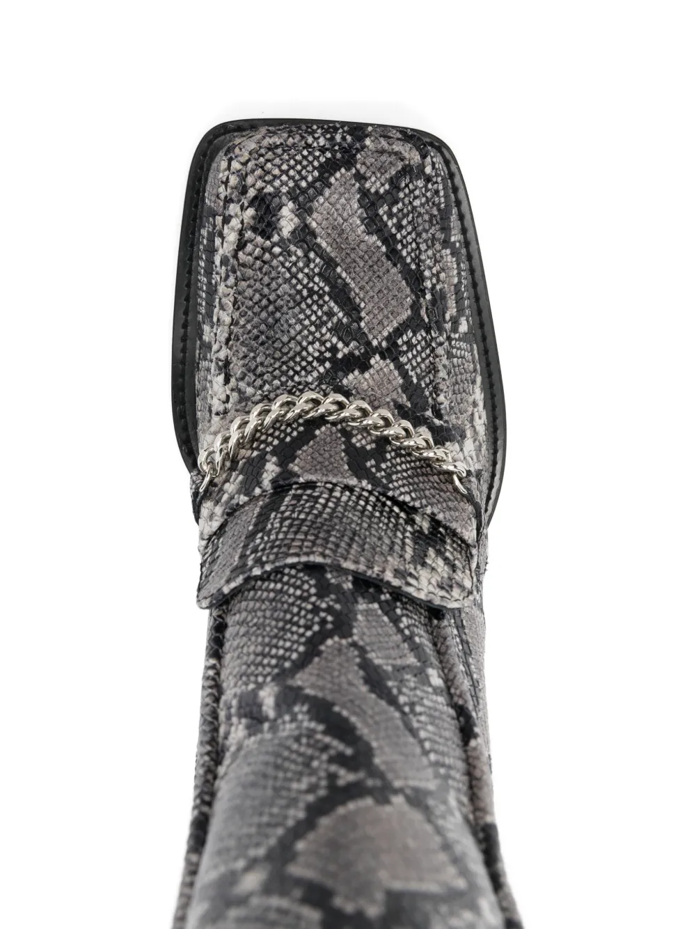 Martine Rose Laarzen met vierkante neus Grijs