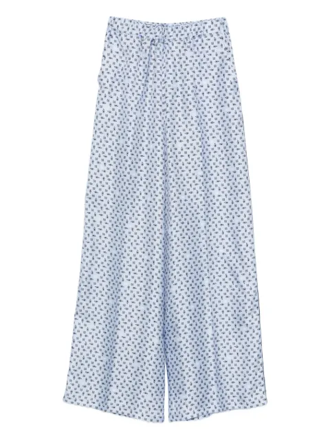 Max Mara x E. Marinella printed trousers