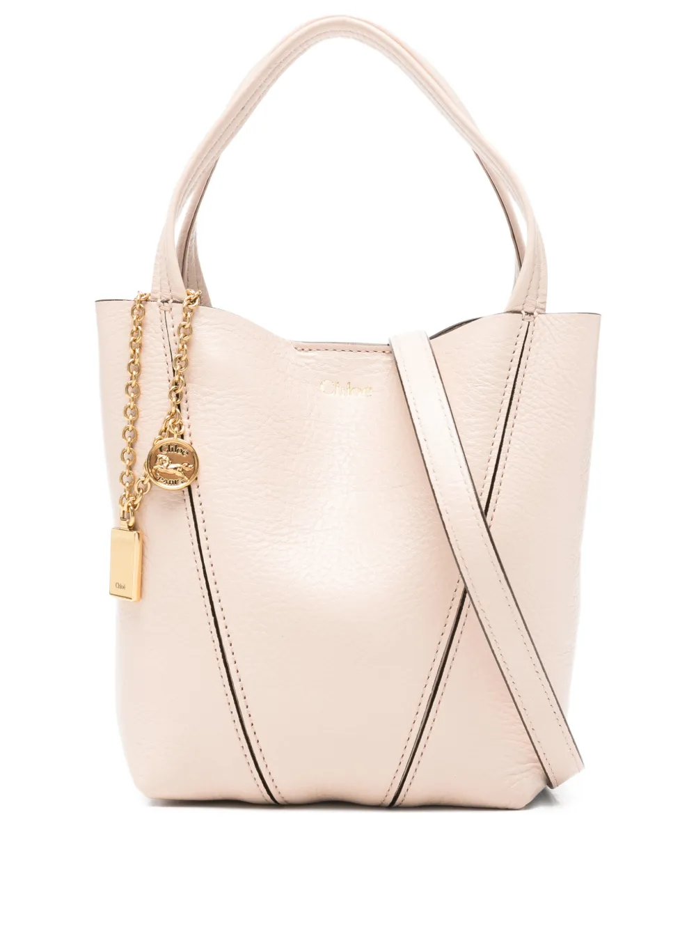 Chloé small Chloé Spin tote bag - Rosa