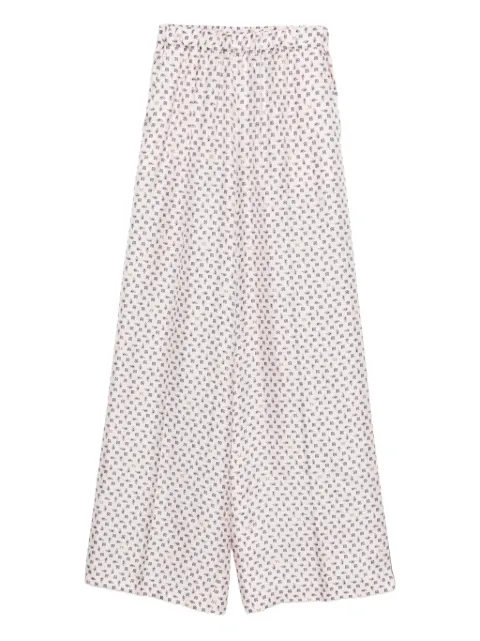 Max Mara x E. Marinella printed trousers