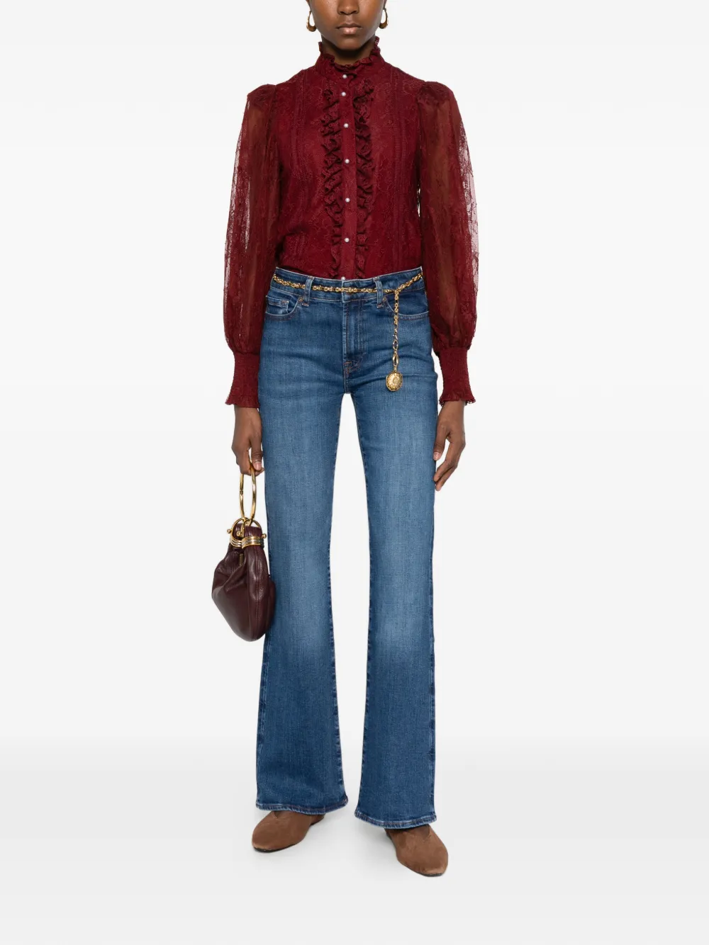 Seven belt-loops jeans | Flares & Bell Bottom Jeans | Image 2