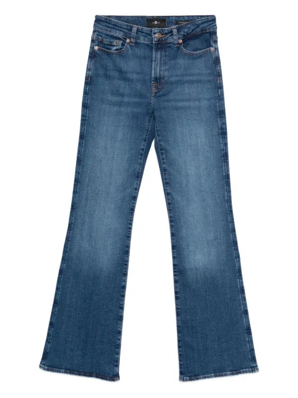 Seven Calça Jeans Com Passantes Para Cinto | Azul | FARFETCH BR
