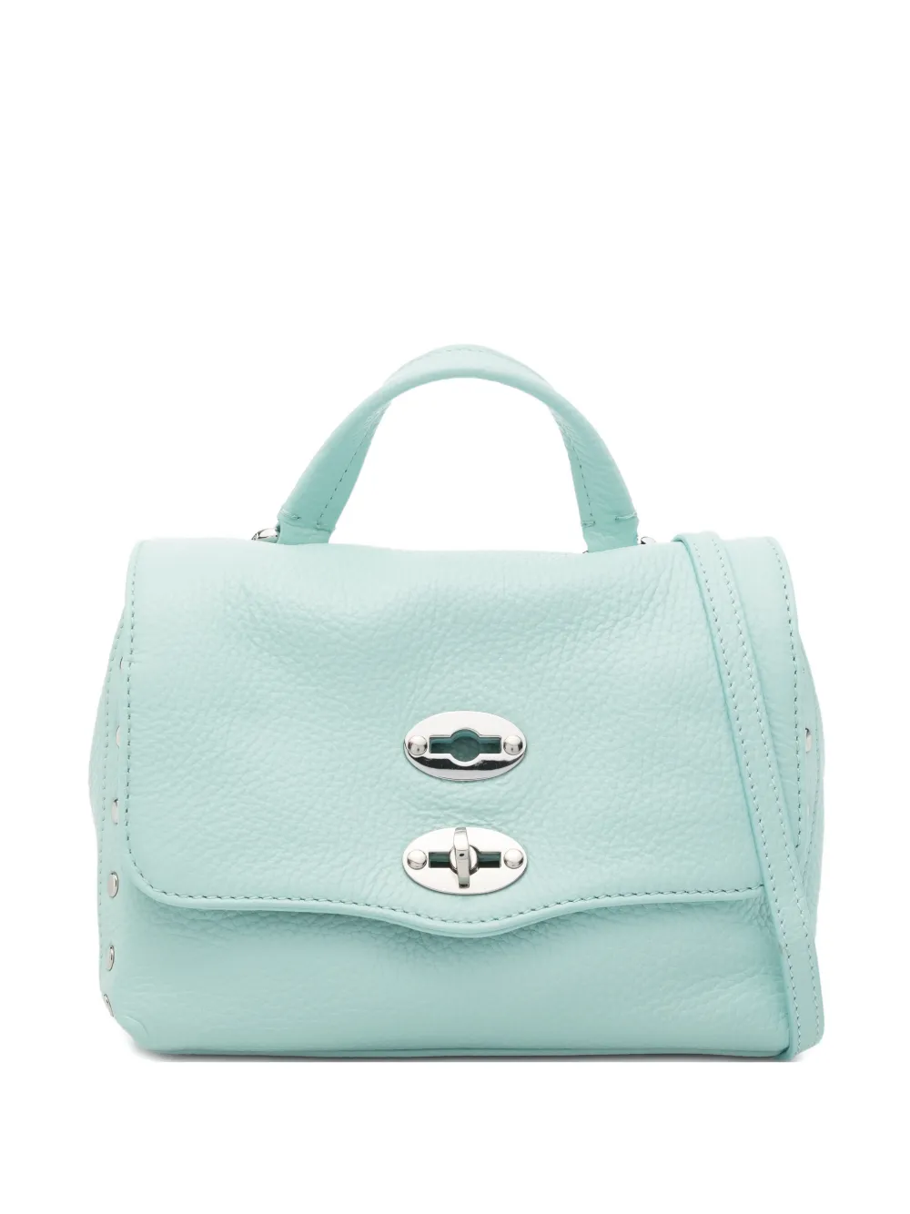 Zanellato Borsa tote Postina Daily con borchie - Blu