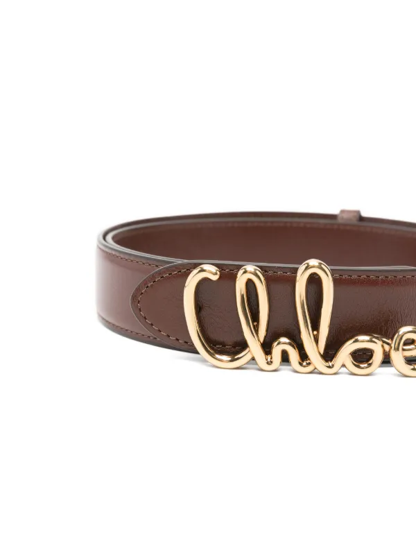 Chloé Chloé Iconic Belt | Brown | FARFETCH