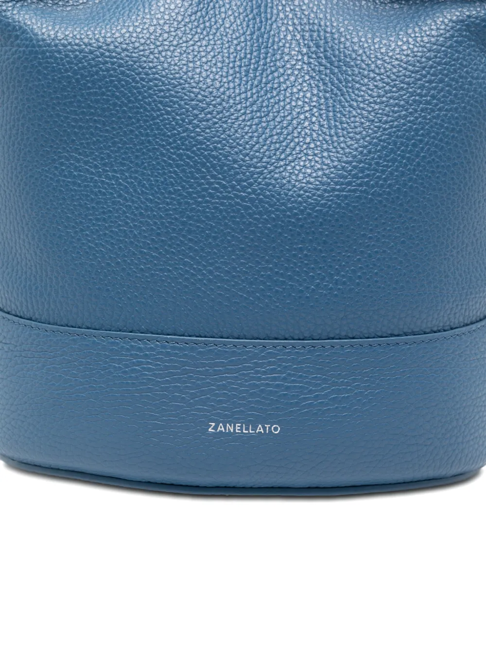 Zanellato Monda kleine bucket-tas met draaislot Blauw