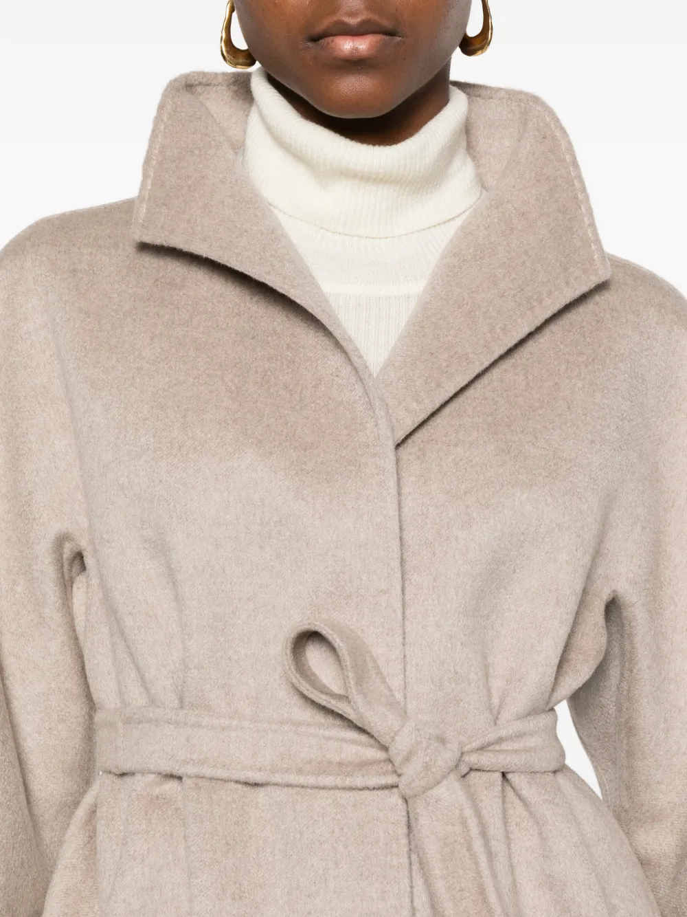 Max Mara Korte jas Beige