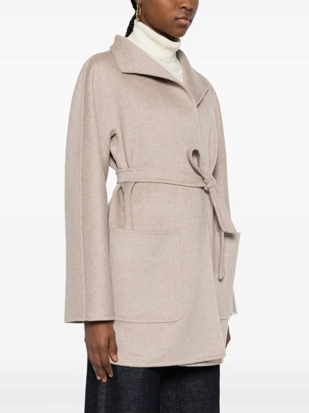 Max Mara Korte jas Beige