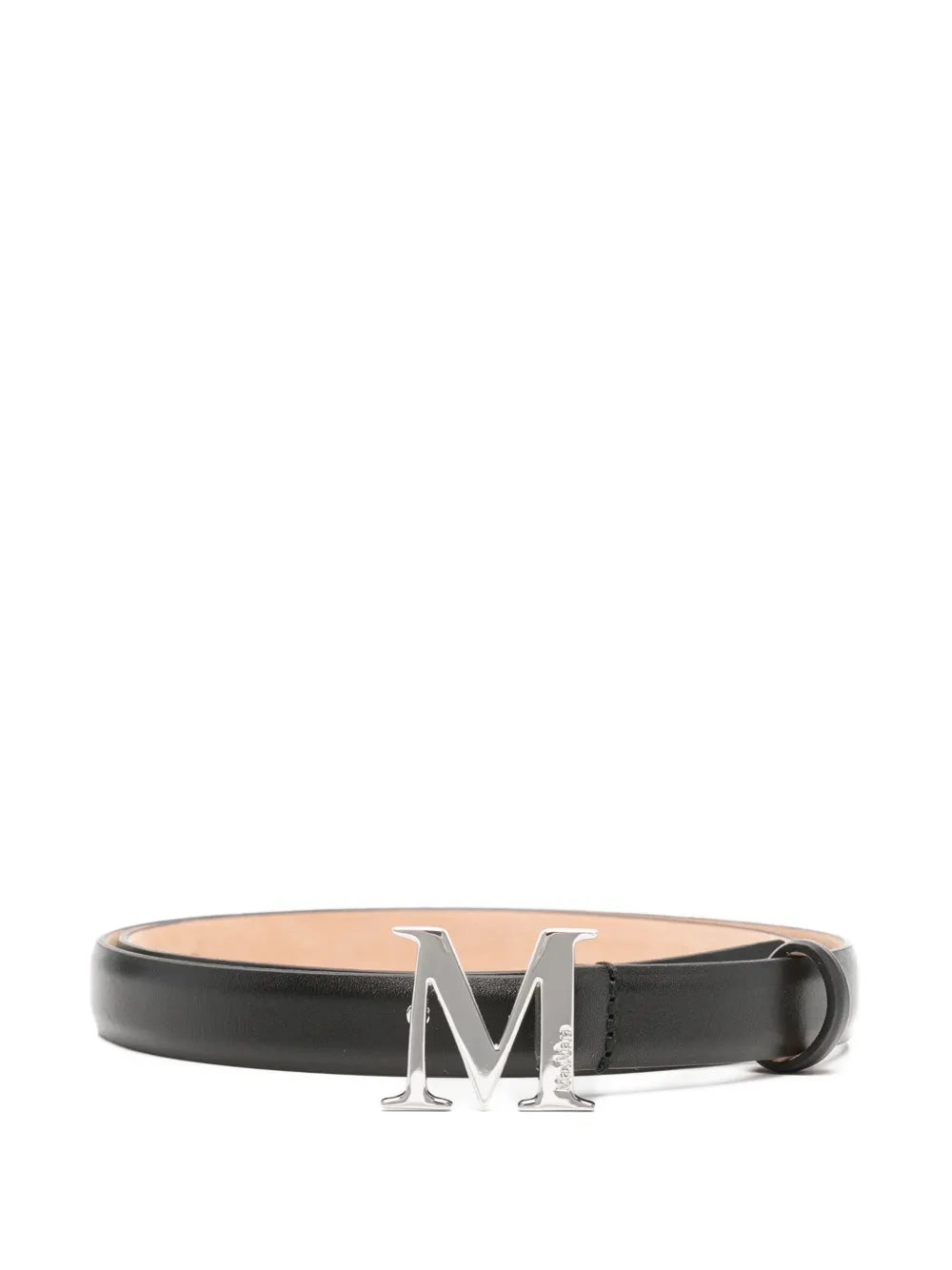 Max Mara leather belt - Schwarz