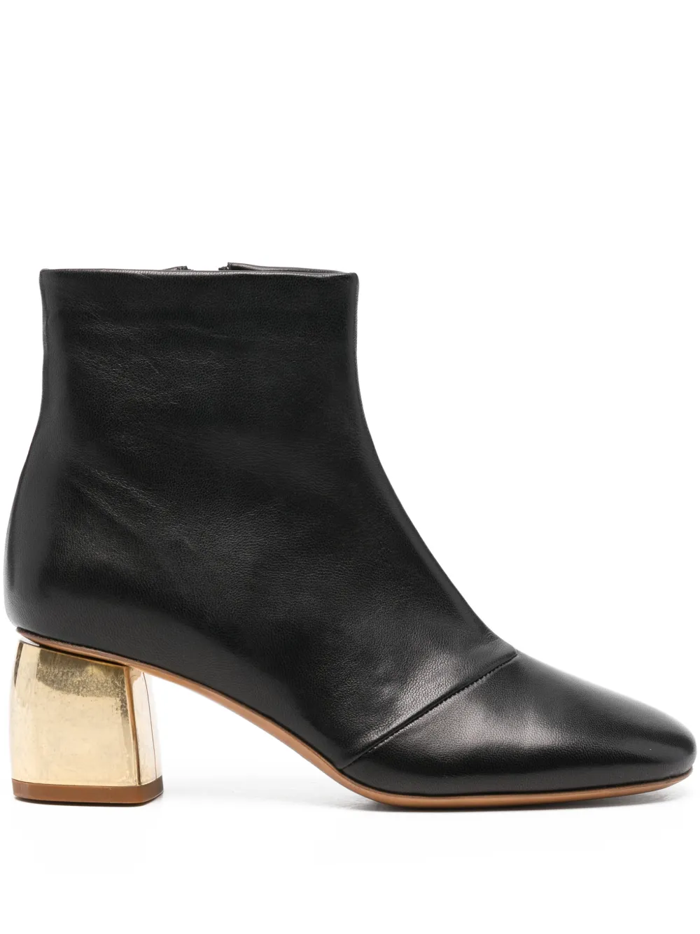 Forte Forte block-heel ankle boots - Nero