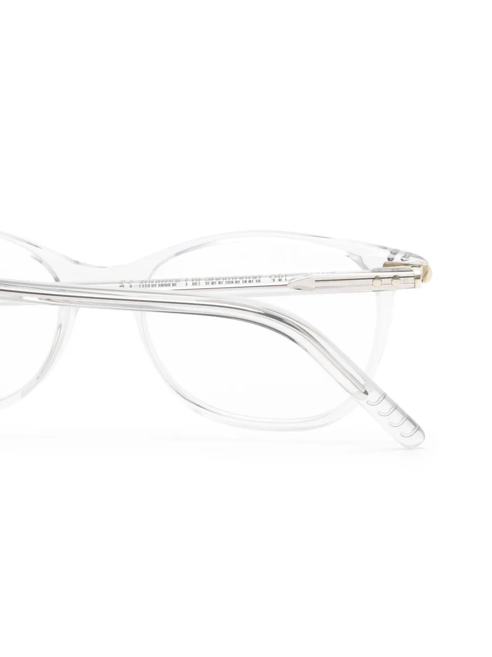  Lunor Round-frame Glasses - White 