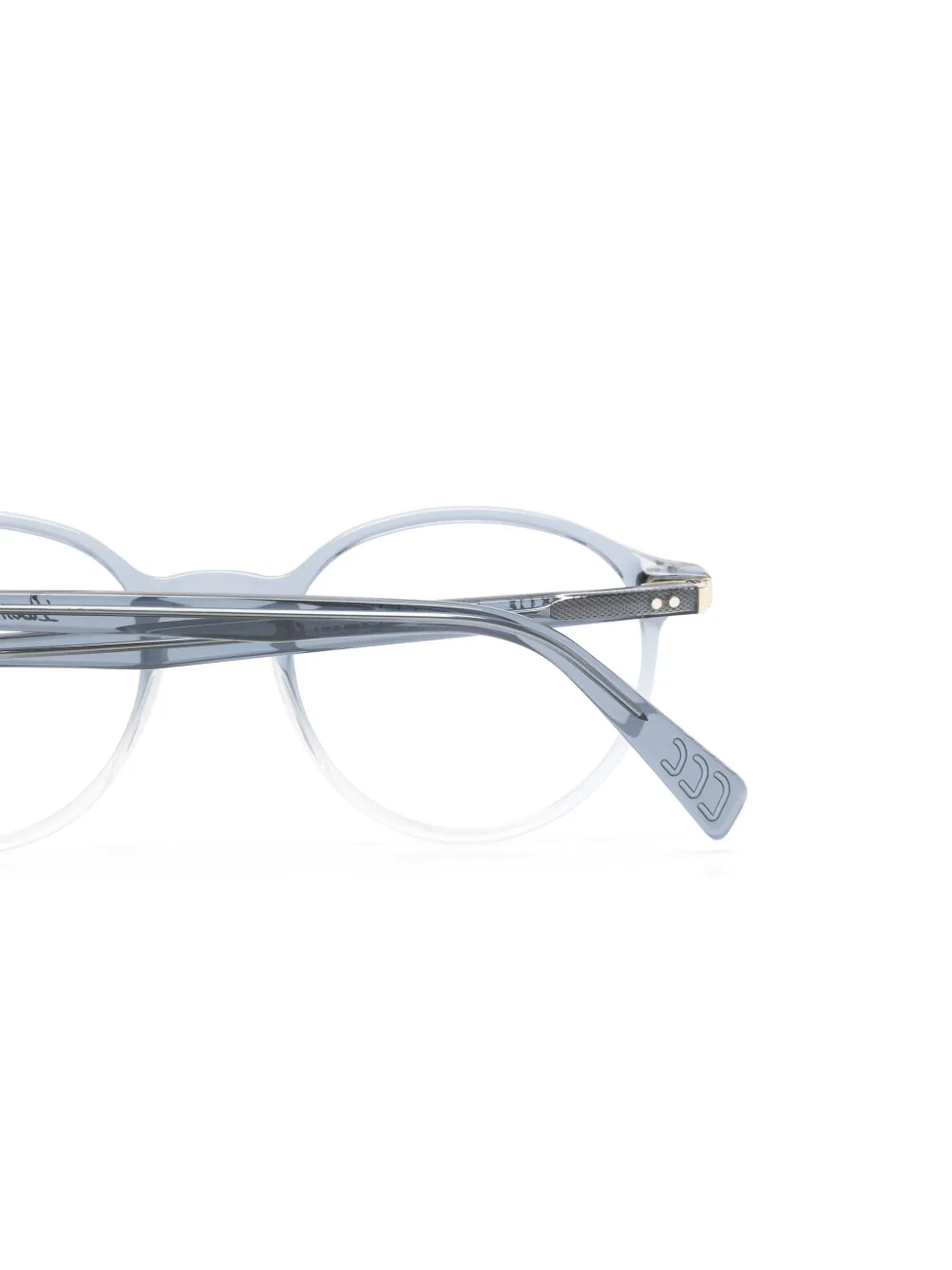  Lunor Round Glasses - Blue 