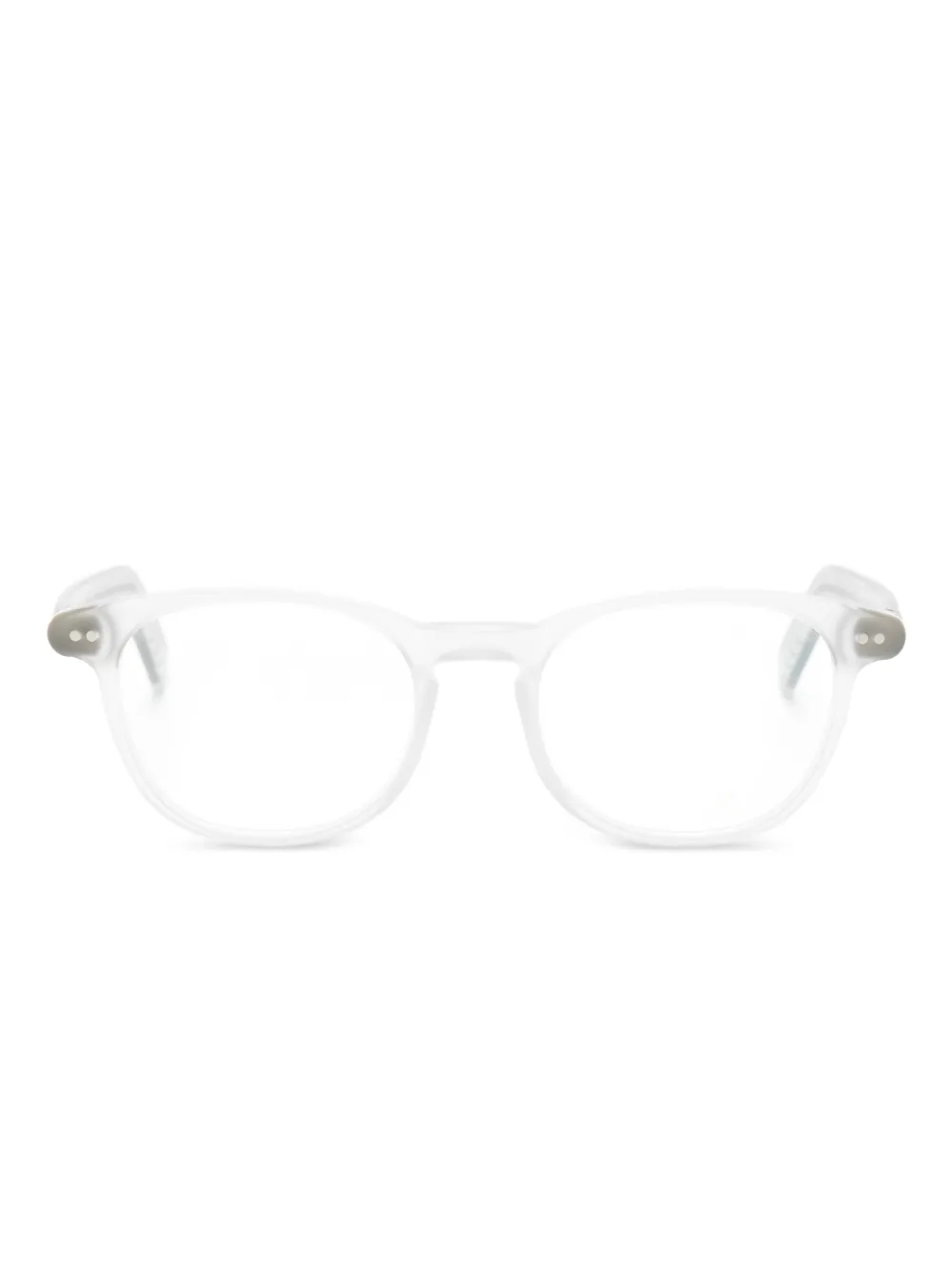 Lunor square-frame glasses | White | Image 1